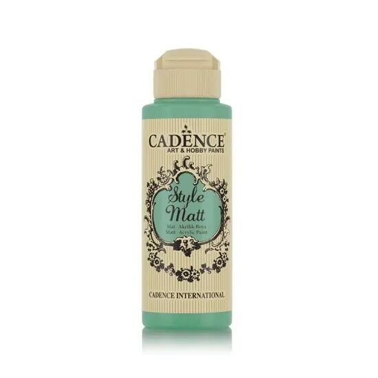 Cadence Style Matt Akrilik Boya S9038 Açık Nane Yeşili 120ml