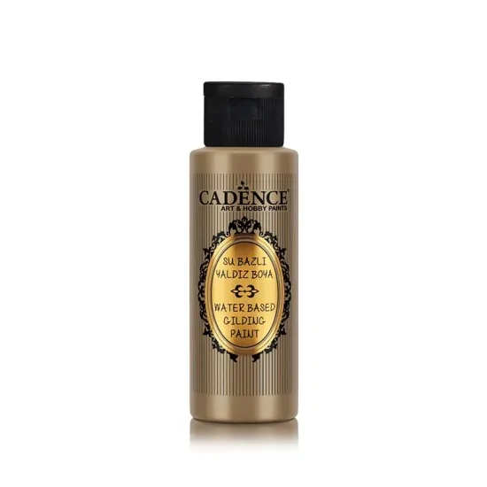 Cadence Su Bazlı Yaldız Boya 112 Majestik Altın 70ML