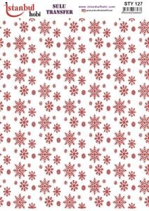 Yılbaşı Sulu Transfer 25x35cm STY127