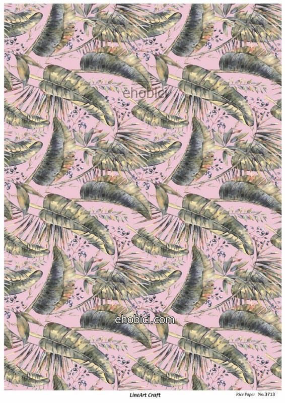 Lineart Pirinç Dekopaj Kağıdı - 3713