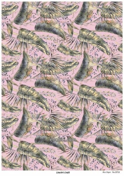 Lineart Pirinç Dekopaj Kağıdı - 3713