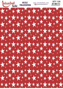 Yılbaşı Sulu Transfer 25x35cm STY129