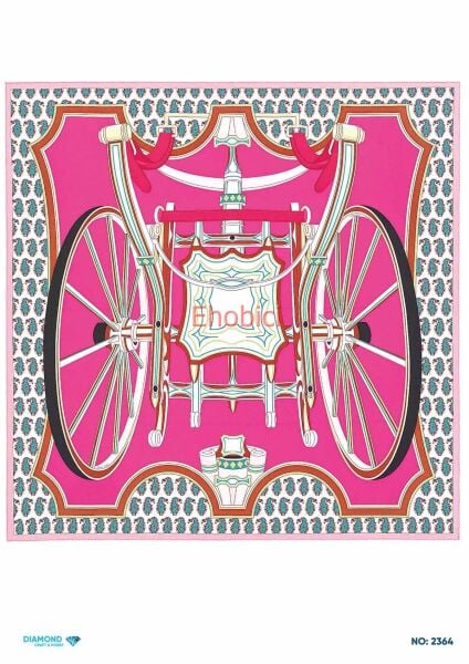 Diamond Pirinç Dekopaj Kağıdı - 2364