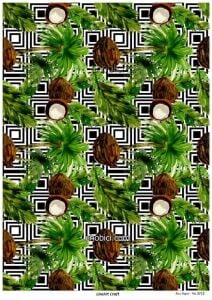 Lineart Pirinç Dekopaj Kağıdı - 3715