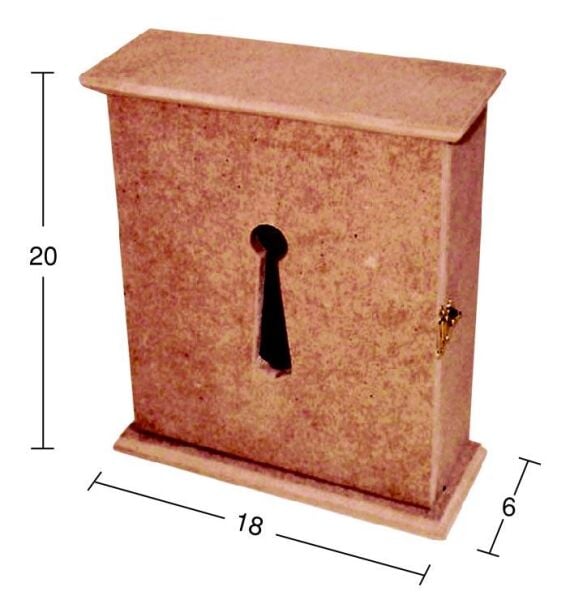 Ahşap Anahtarlık Kapaklı A-24