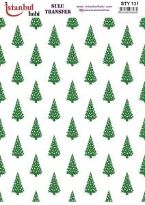 Yılbaşı Sulu Transfer 25x35cm STY131