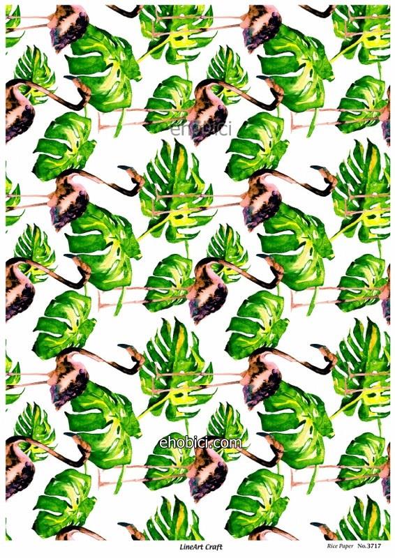 Lineart Pirinç Dekopaj Kağıdı - 3717