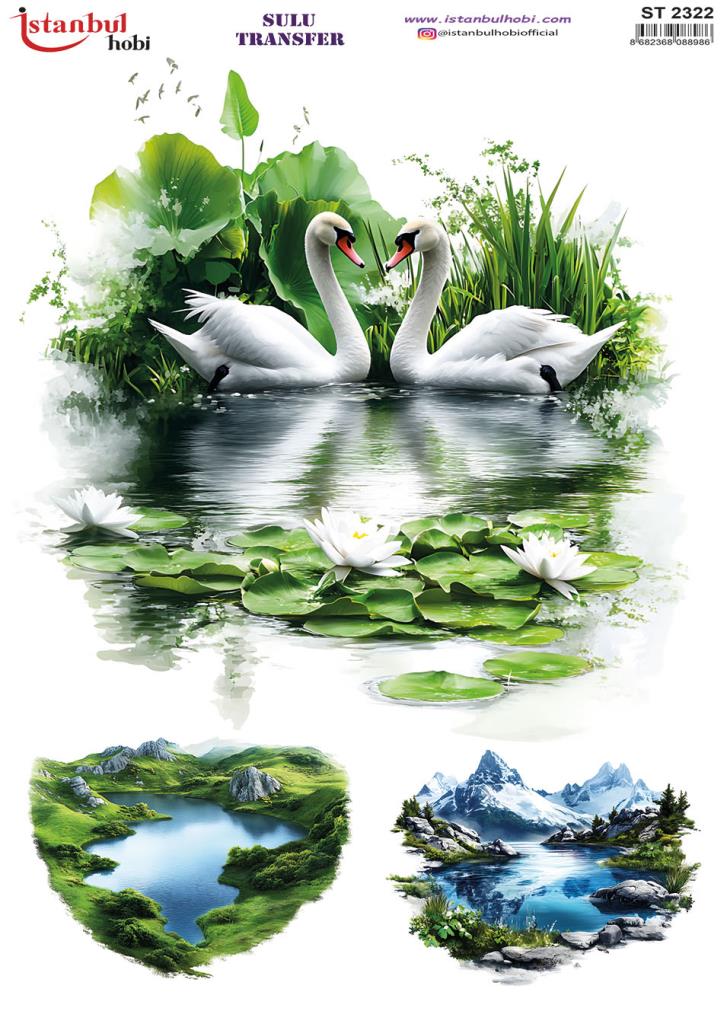 Sulu Transfer Kağıdı 25x35cm ST-2322