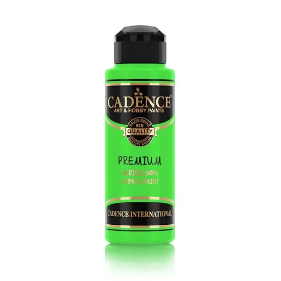 Cadence Fosforlu Akrilik Boya 120ml Florasan Yeşil
