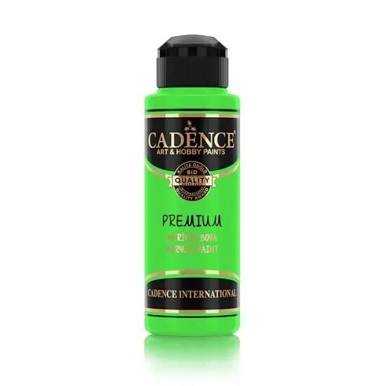 Cadence Fosforlu Akrilik Boya 120ml Florasan Yeşil