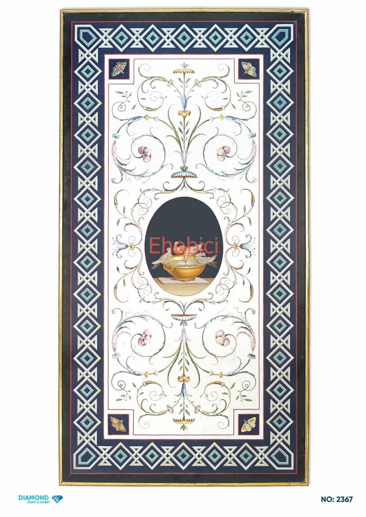 Diamond Pirinç Dekopaj Kağıdı - 2367