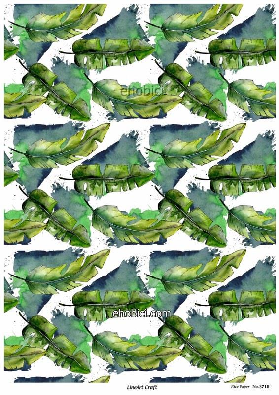 Lineart Pirinç Dekopaj Kağıdı - 3718