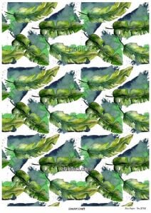 Lineart Pirinç Dekopaj Kağıdı - 3718