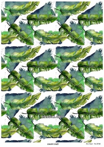 Lineart Pirinç Dekopaj Kağıdı - 3718