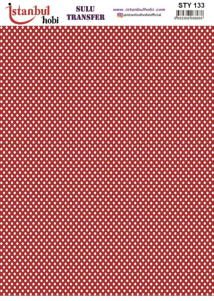 Yılbaşı Sulu Transfer 25x35cm STY133