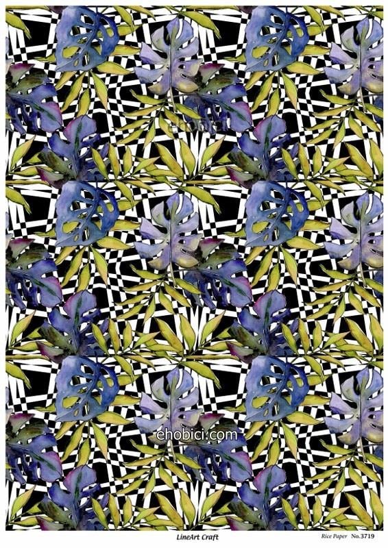 Lineart Pirinç Dekopaj Kağıdı - 3719