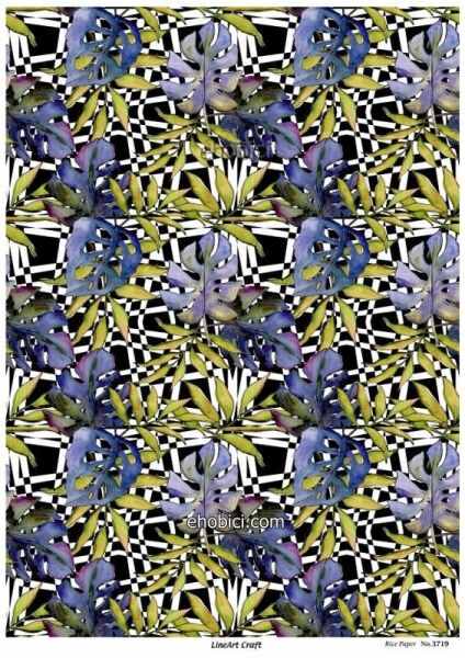 Lineart Pirinç Dekopaj Kağıdı - 3719