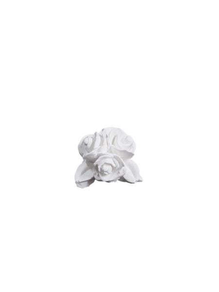 Küçük Üçlü Güller Çiçek 3x3cm