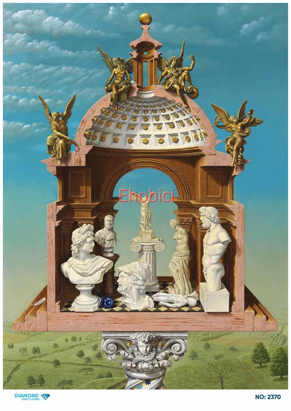 Diamond Pirinç Dekopaj Kağıdı - 2370