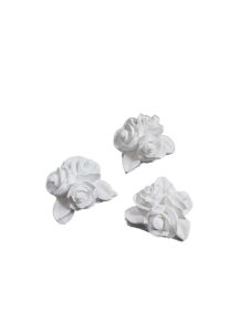 Küçük Üçlü Güller Çiçek 3 lü Set 3x3cm