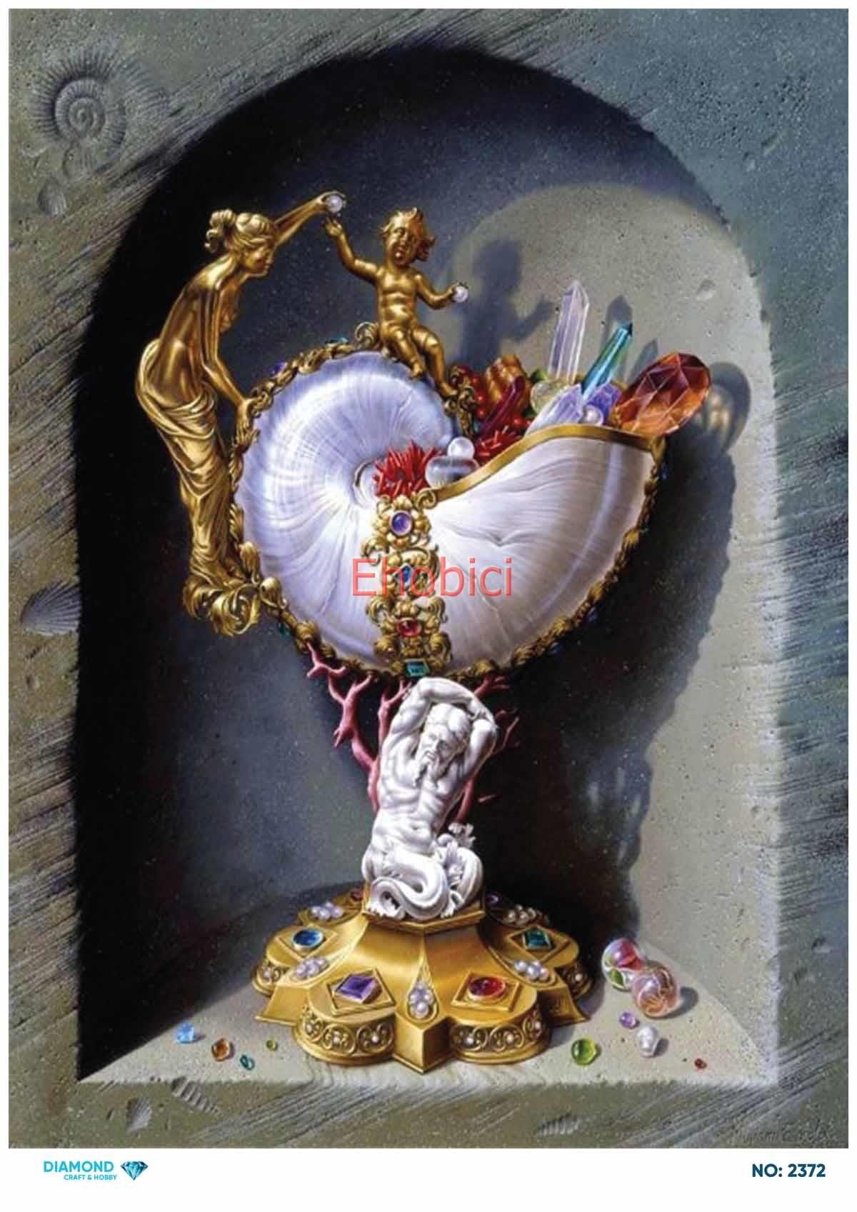 Diamond Pirinç Dekopaj Kağıdı - 2372