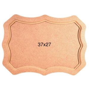 Dalglaı Ahşap Tepsi 37x27cm T693