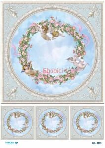 Diamond Pirinç Dekopaj Kağıdı - 2373