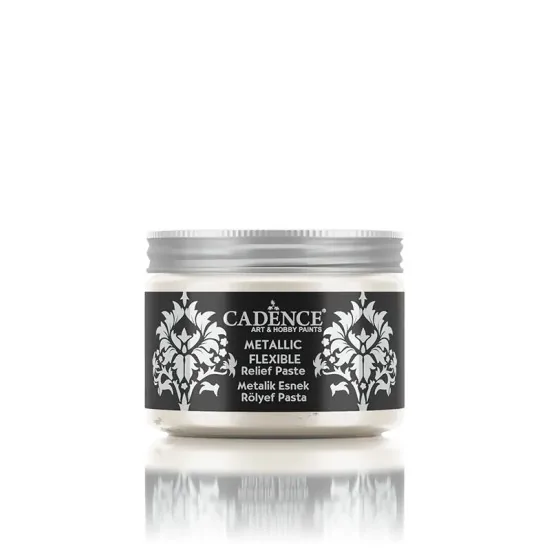 Cadence Metalik Esnek Rölyef Pasta MF02 Şampanya 150ML