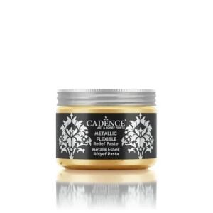 Cadence Metalik Esnek Rölyef Pasta MF03 Altın 150ML