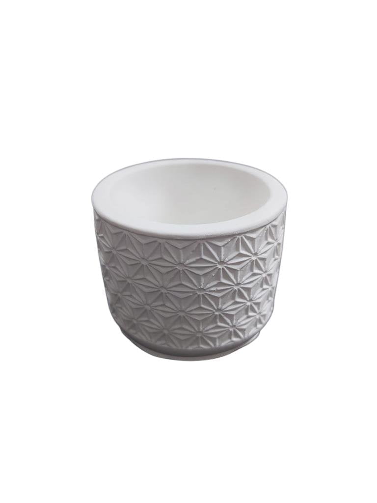 Dantel Desen Saksı 6,5x8cm