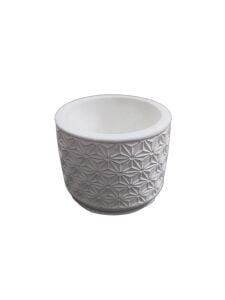 Dantel Desen Saksı 6,5x8cm