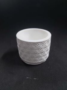 Dantel Desen Saksı 6,5x8cm