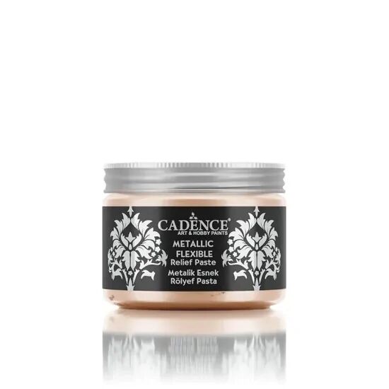Cadence Metalik Esnek Rölyef Pasta MF04 Rose Gold 150ML