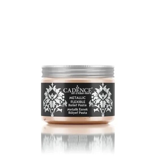 Cadence Metalik Esnek Rölyef Pasta MF04 Rose Gold 150ML