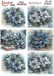 Yılbaşı Sulu Transfer 25x35cm STY142