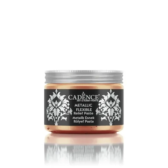 Cadence Metalik Esnek Rölyef Pasta MF05 Bakır 150ML