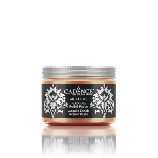 Cadence Metalik Esnek Rölyef Pasta MF05 Bakır 150ML