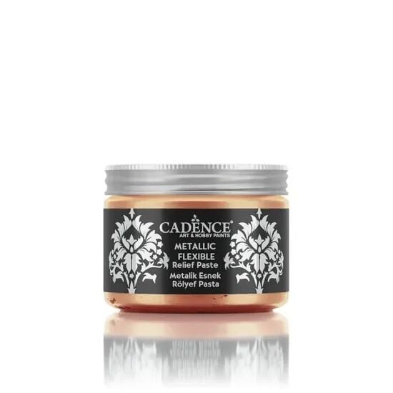 Cadence Metalik Esnek Rölyef Pasta MF05 Bakır 150ML