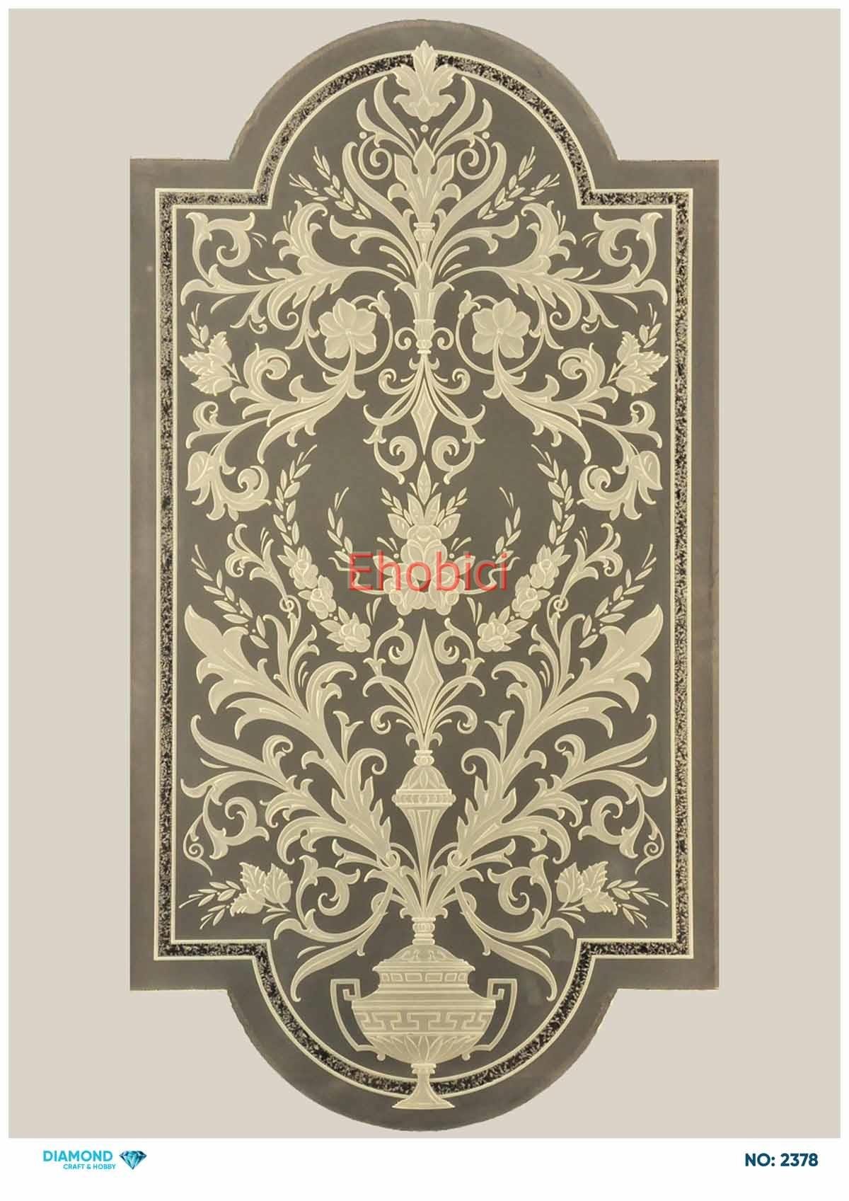 Diamond Pirinç Dekopaj Kağıdı - 2378