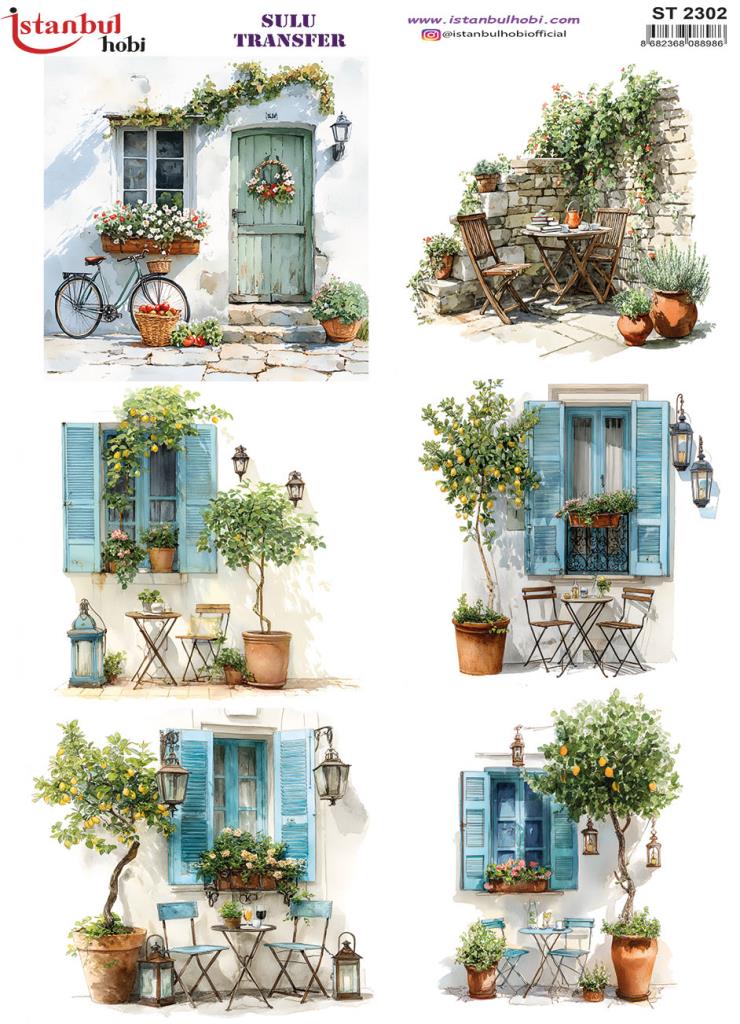 Sulu Transfer Kağıdı 25x35cm ST-2302