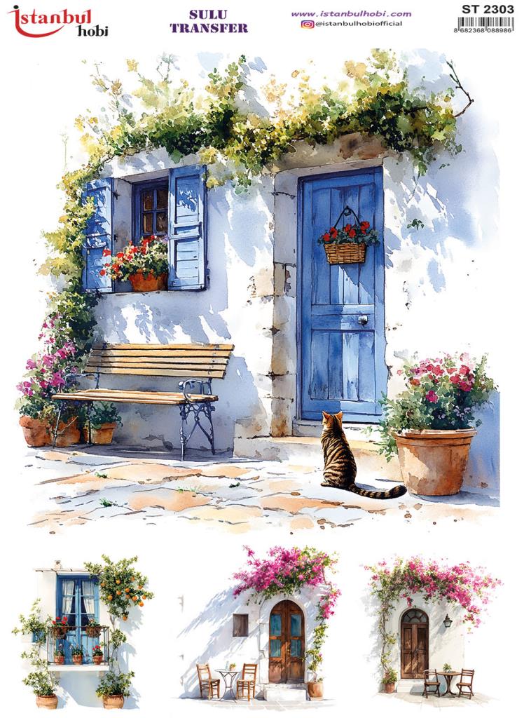 Sulu Transfer Kağıdı 25x35cm ST-2303