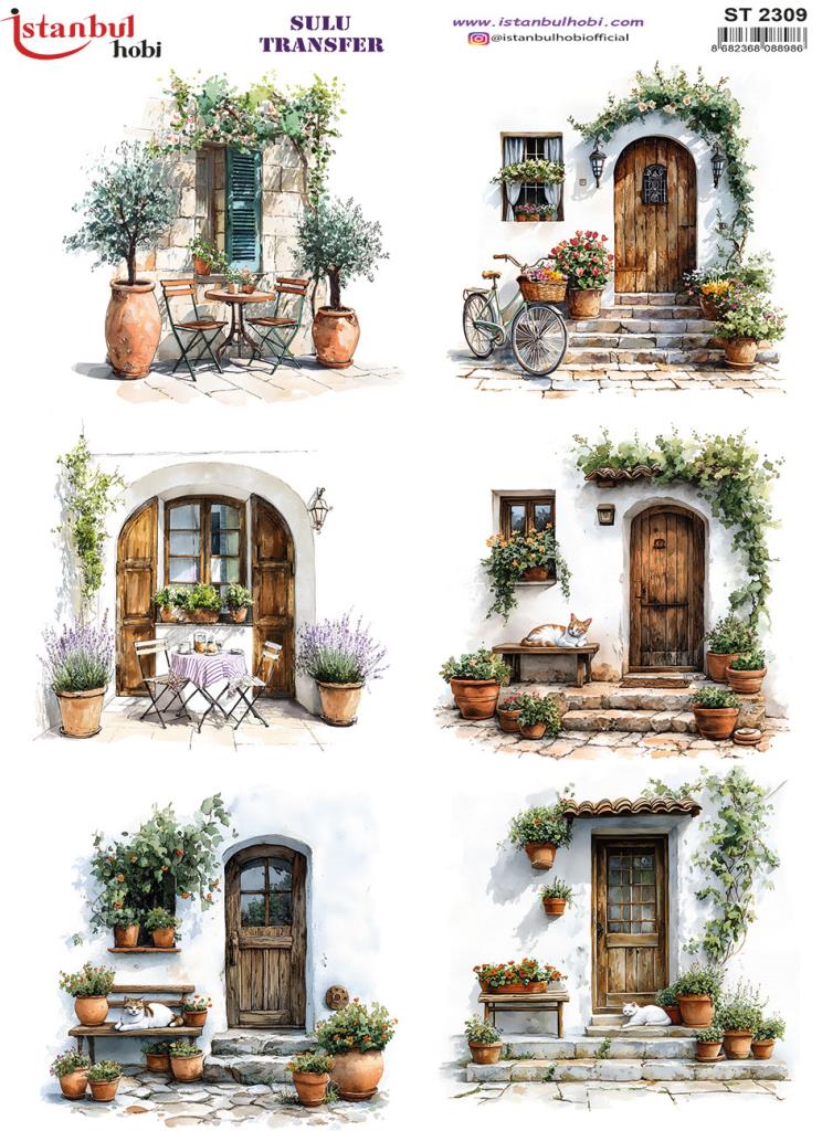 Sulu Transfer Kağıdı 25x35cm ST-2309