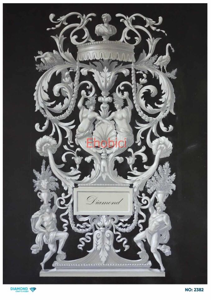 Diamond Pirinç Dekopaj Kağıdı - 2382