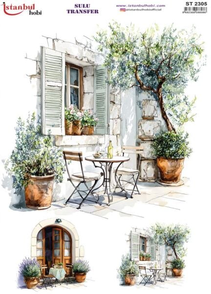 Sulu Transfer Kağıdı 25x35cm ST-2305