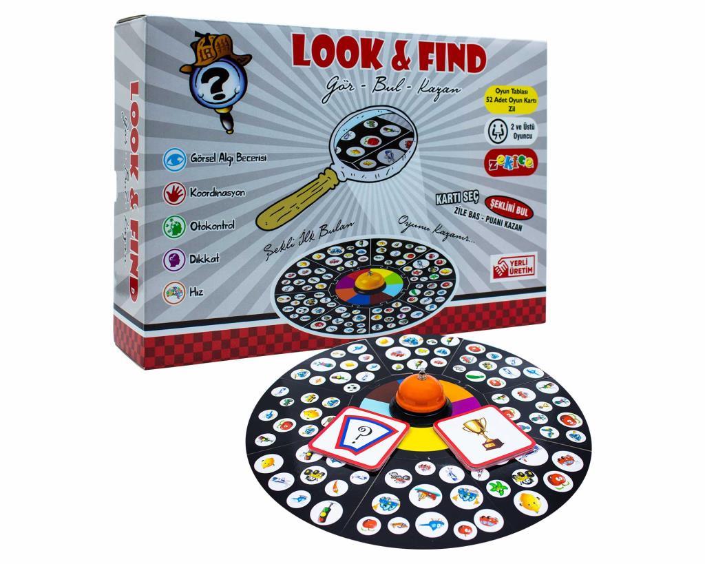 Gör Bul Kazan - Zeka Oyunu (Look&Find)