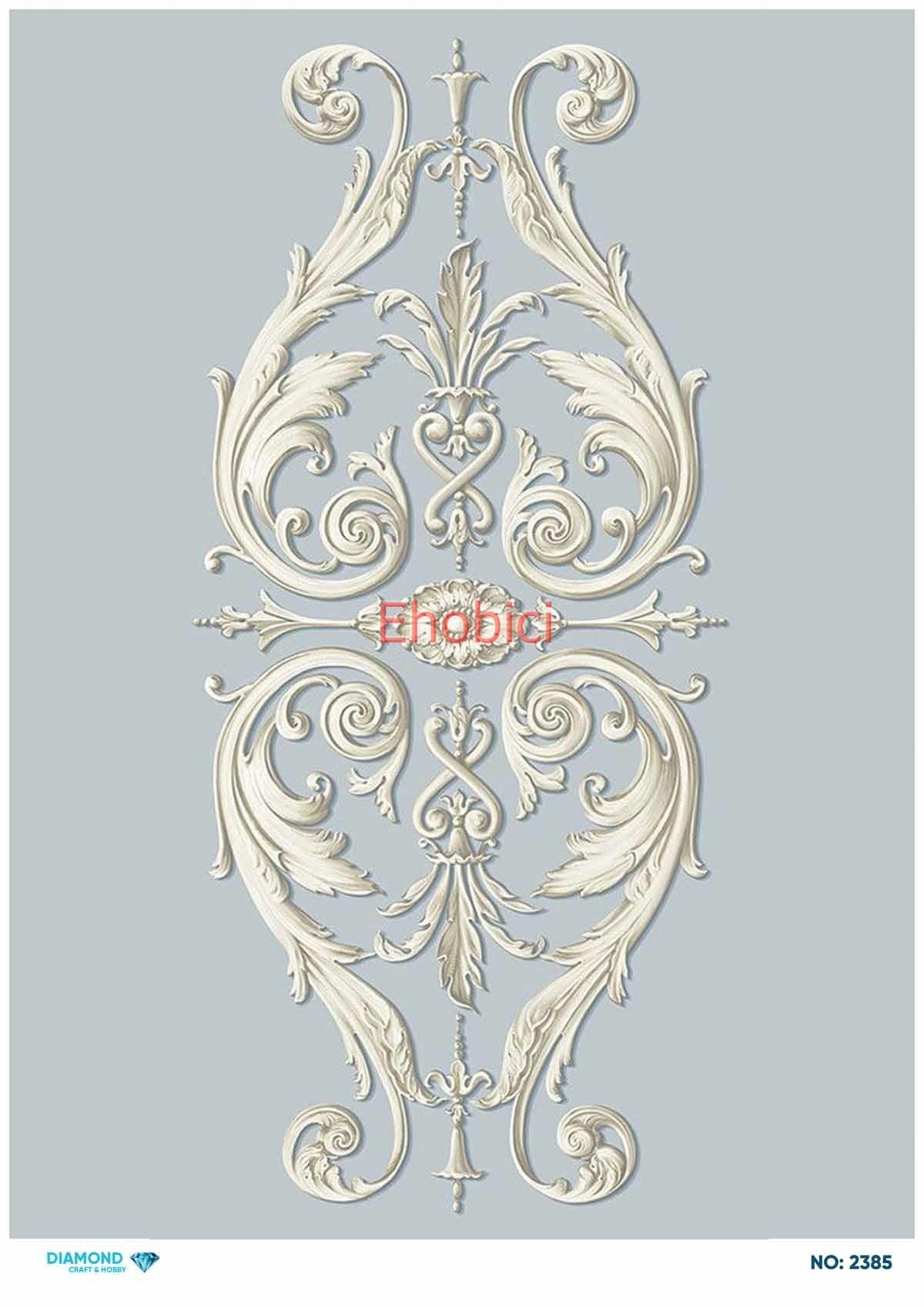 Diamond Pirinç Dekopaj Kağıdı - 2385