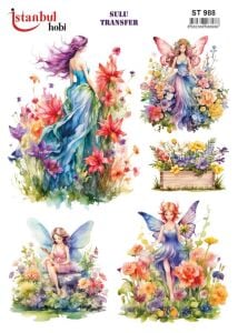 Sulu Transfer Kağıdı 25x35cm ST-988