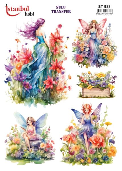 Sulu Transfer Kağıdı 25x35cm ST-988