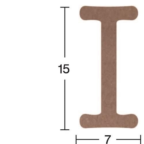 Harf Ahşap Obje 18mm - I