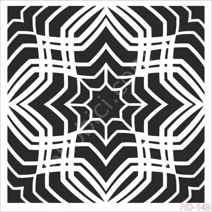 HD149 Cadence Home Dekor Stencil 45x45
